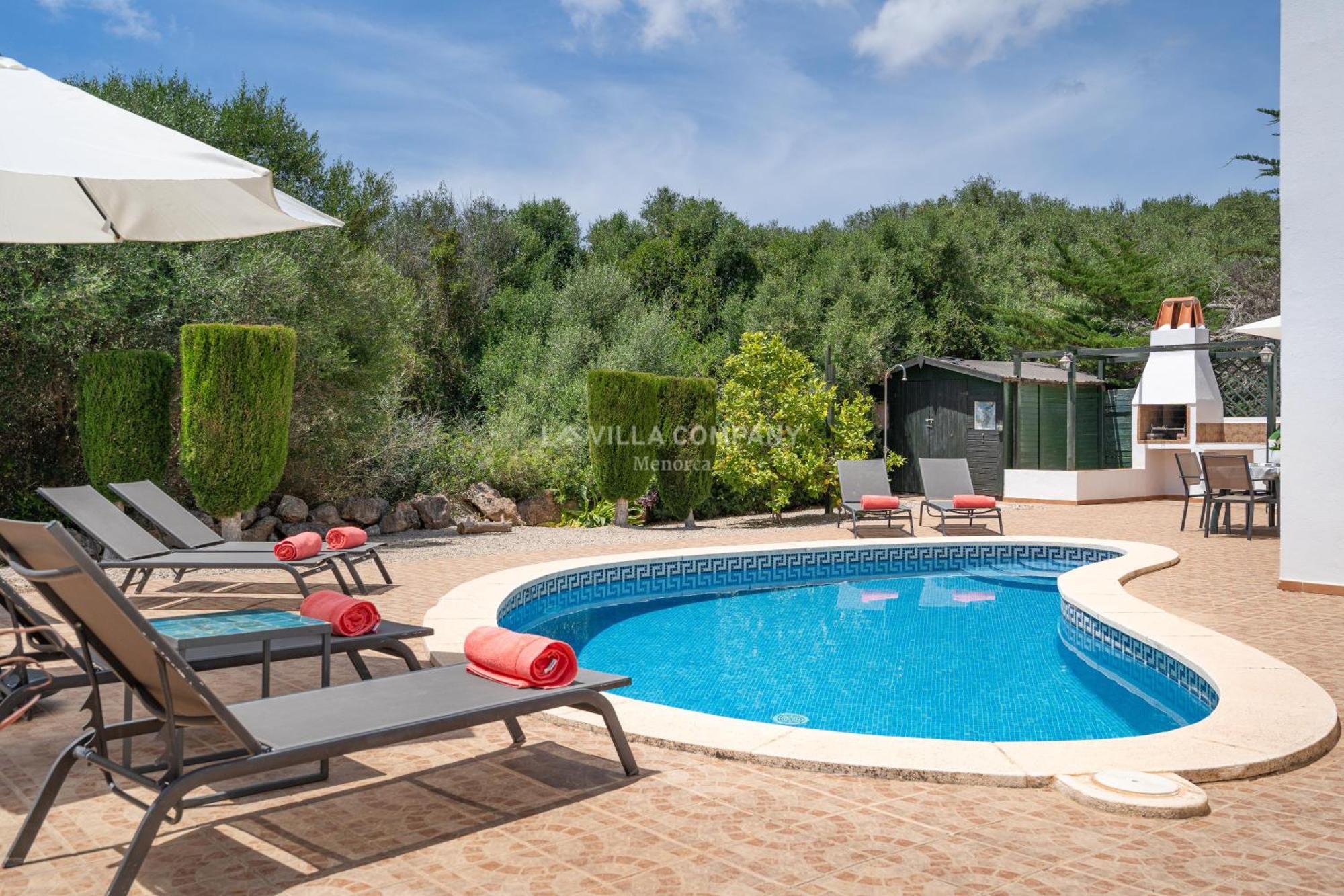 Villa Sylvia Cala En Porter  Exterior photo