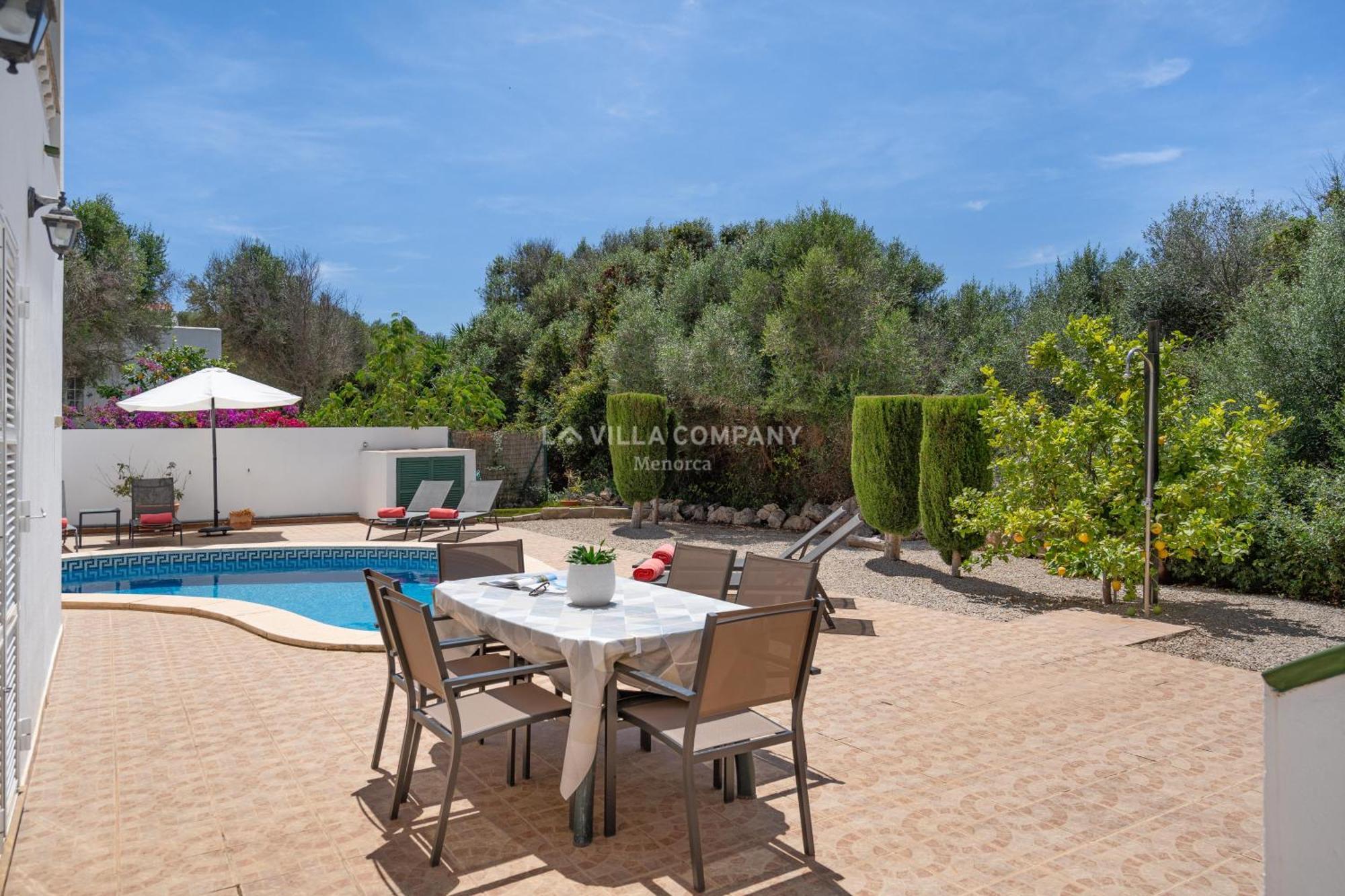 Villa Sylvia Cala En Porter  Exterior photo